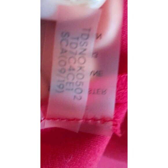 Tommy Hlfiger Sleeveless Aline Red Dress Womens 20 Back Zipper Knee Length - Picture 8 of 16